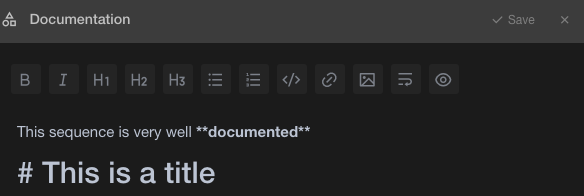 Documentation edit